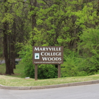 Entrance to Maryville College Woods