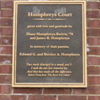 Humphreys Court Sign